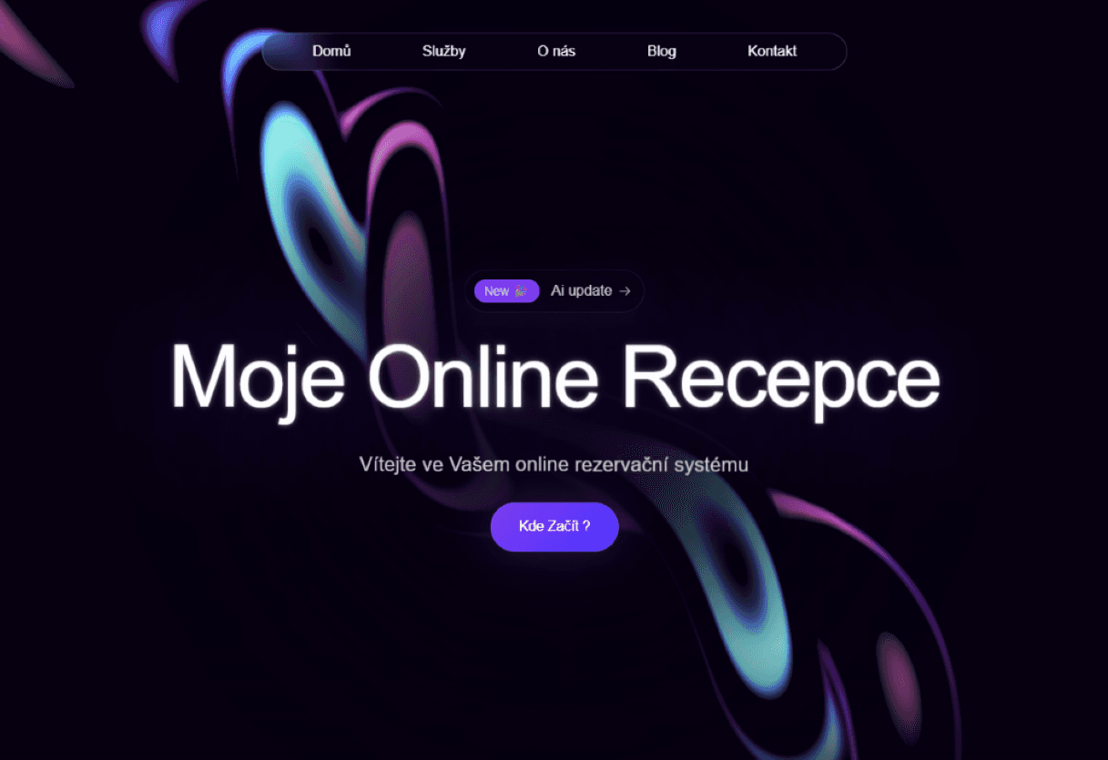 Moje Online Recepce CZ — screenshot 1
